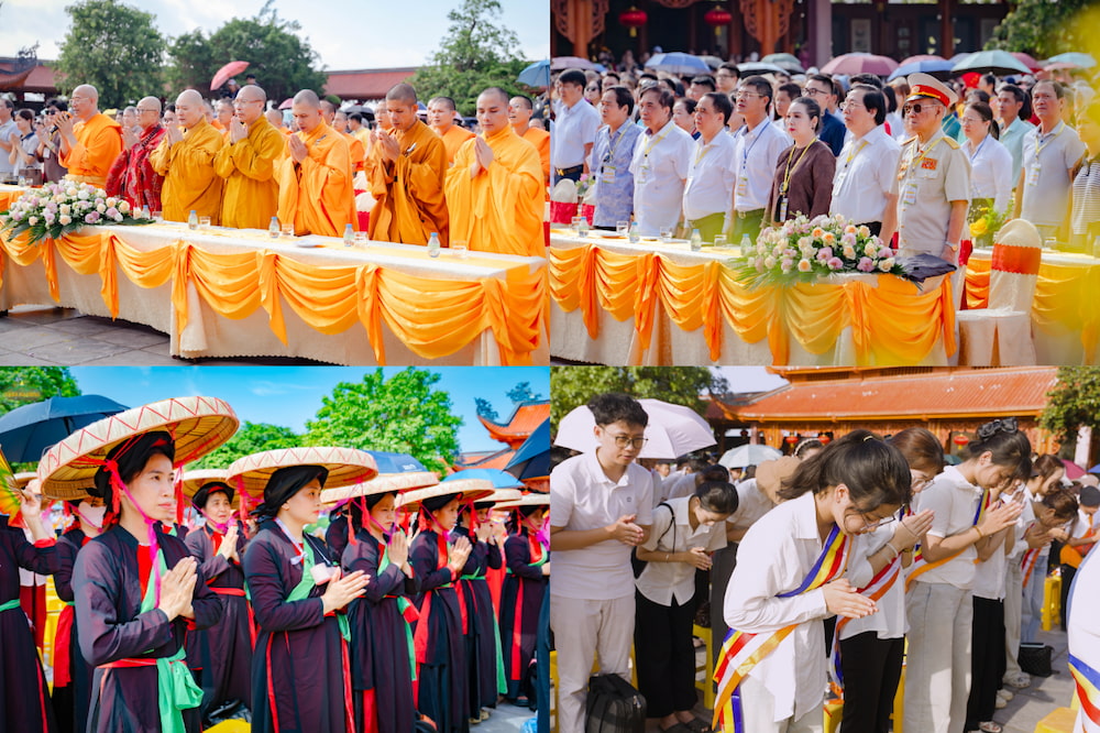 Chư Tôn Đức Tăng, các vị đại biểu cùng Nhân dân, Phật tử tham gia Đại lễ Phật đản PL.2570 – DL.2026