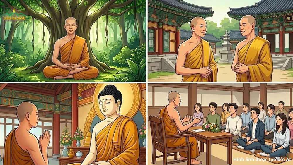Biết nhiệm vụ của mình, hiểu về phong tục của mỗi nơi mình đi qua,... là những đặc điểm nhận diện của bậc hiền trí (ảnh minh họa)