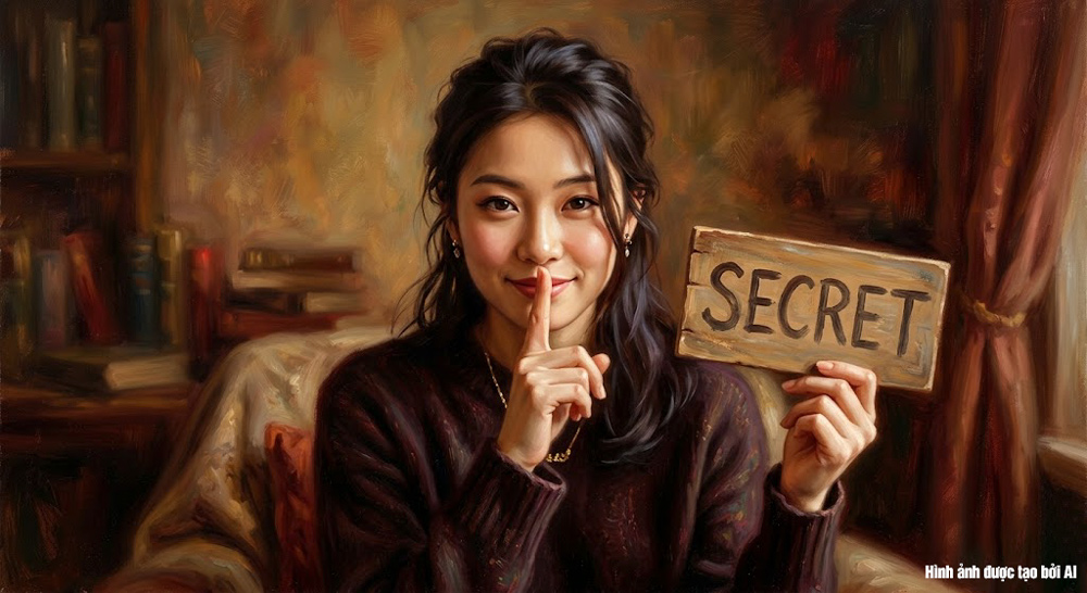 Giữ bí mật là tuyệt đối giữ kín những câu chuyện (ảnh minh họa)