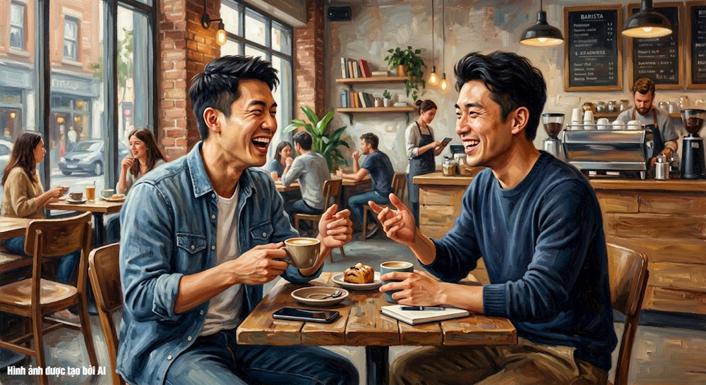 Trong quá trình giao tiếp, do thiếu tỉnh giác nên vô tình nói ra hết bí mật (ảnh minh họa)