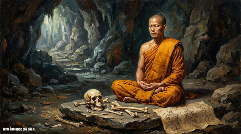 Quán bất tịnh giúp con người bớt tham đắm ngũ trần, dục lạc (ảnh minh họa)