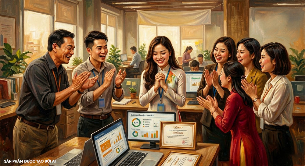Nên tập tùy hỷ, tán thán với sự thành công của người khác (ảnh minh họa)  