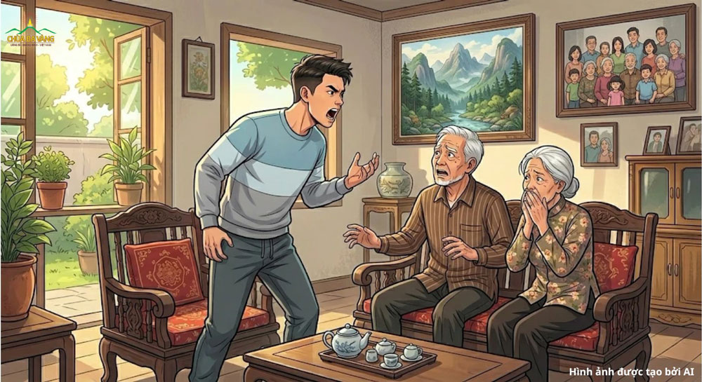 Người bất hiếu khó đạt được thành công (ảnh minh họa)