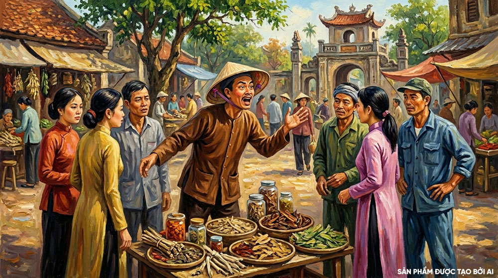 Vì mục đích vụ lợi mà nói khéo để tăng giá trị sản phẩm của mình là nói thêu dệt (ảnh minh họa)   