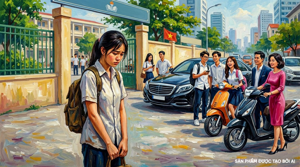Chúng ta thường có tâm lý xấu hổ vì hoàn cảnh nghèo khổ (ảnh minh họa)  