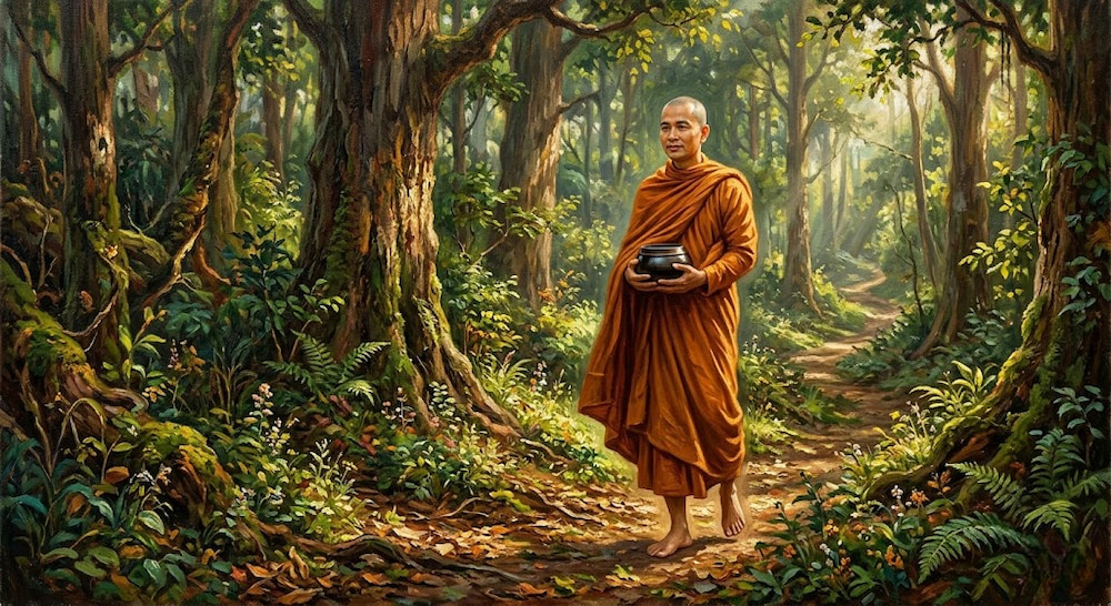 Lối sống đơn giản giúp giải thoát khỏi sự ràng buộc của vật chất và giảm bớt phiền não (ảnh minh hoạ)