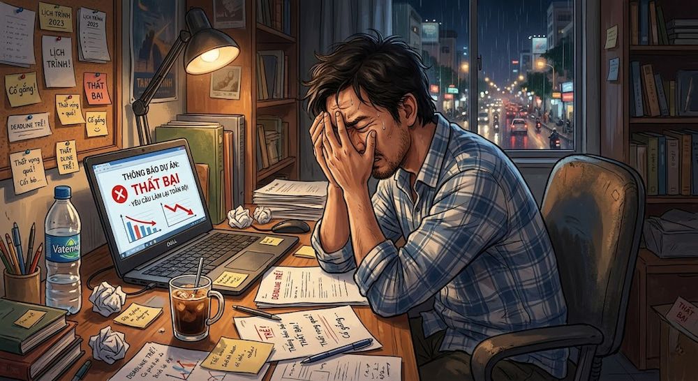 Chúng ta phiền não khi mọi thứ không theo ý mình (ảnh minh hoạ)