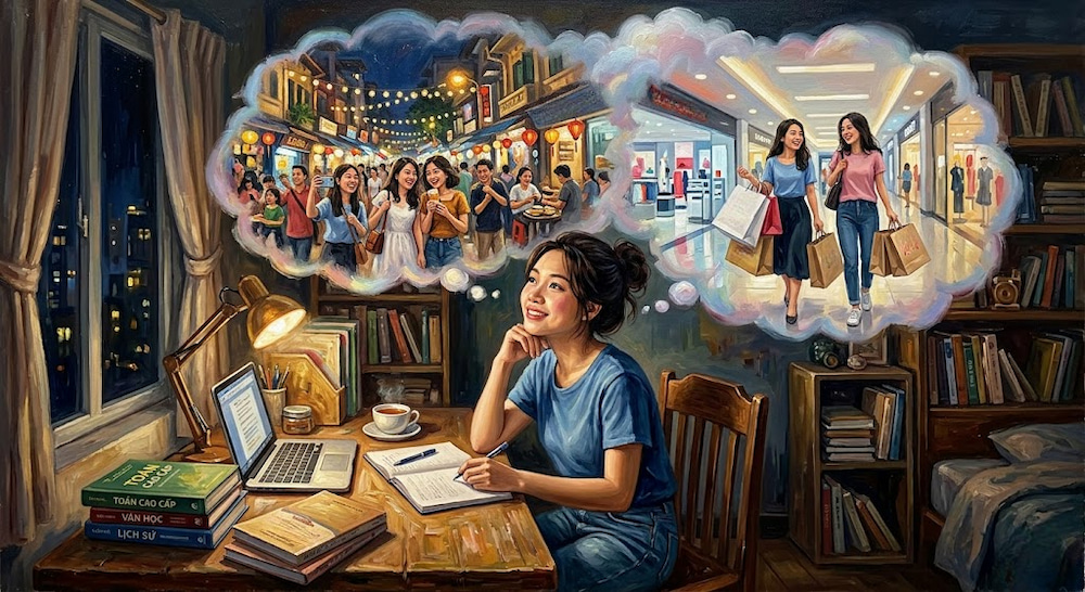 Tâm có sức mạnh ghê gớm, nó có thể tự lên “kịch bản” về cuộc sống êm đềm (ảnh minh hoạ)