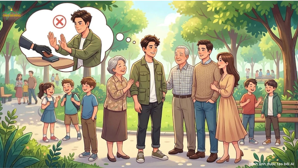 Người xa lìa trộm cắp sẽ nhận được sự quý mến, thương yêu từ mọi người (ảnh minh họa)