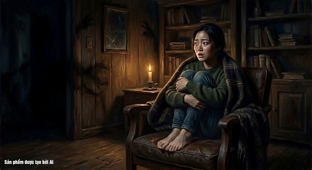 Nỗi sợ ma, hay sợ bóng tối là một cảm thọ sinh ra trong tâm (ảnh minh họa)