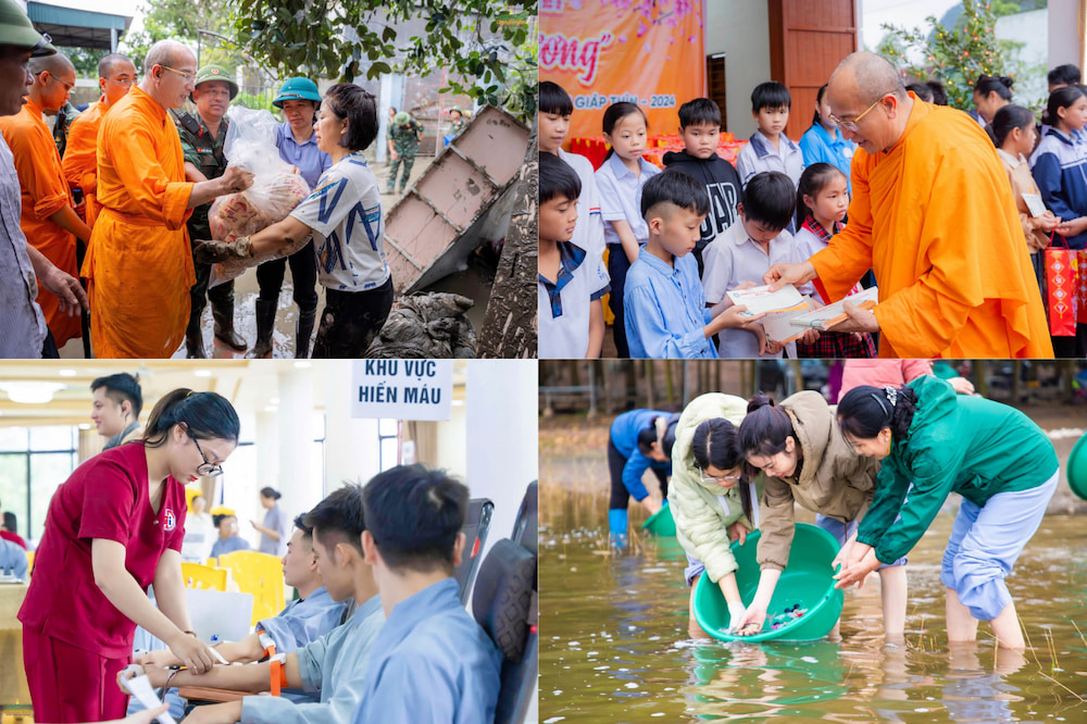 Bố thí sẽ đem đến kết quả thoát nghèo khổ, giúp chúng ta không oán trách ai (ảnh minh họa)