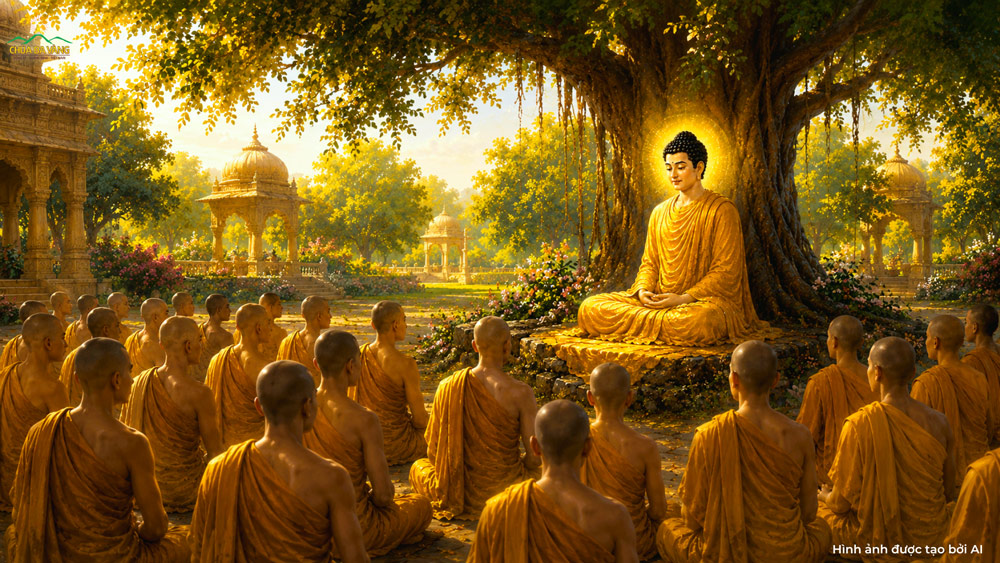 Đức Phật lý giải vì sao Visakha có cuộc sống viên mãn, như ý trong kiếp này (ảnh minh họa)