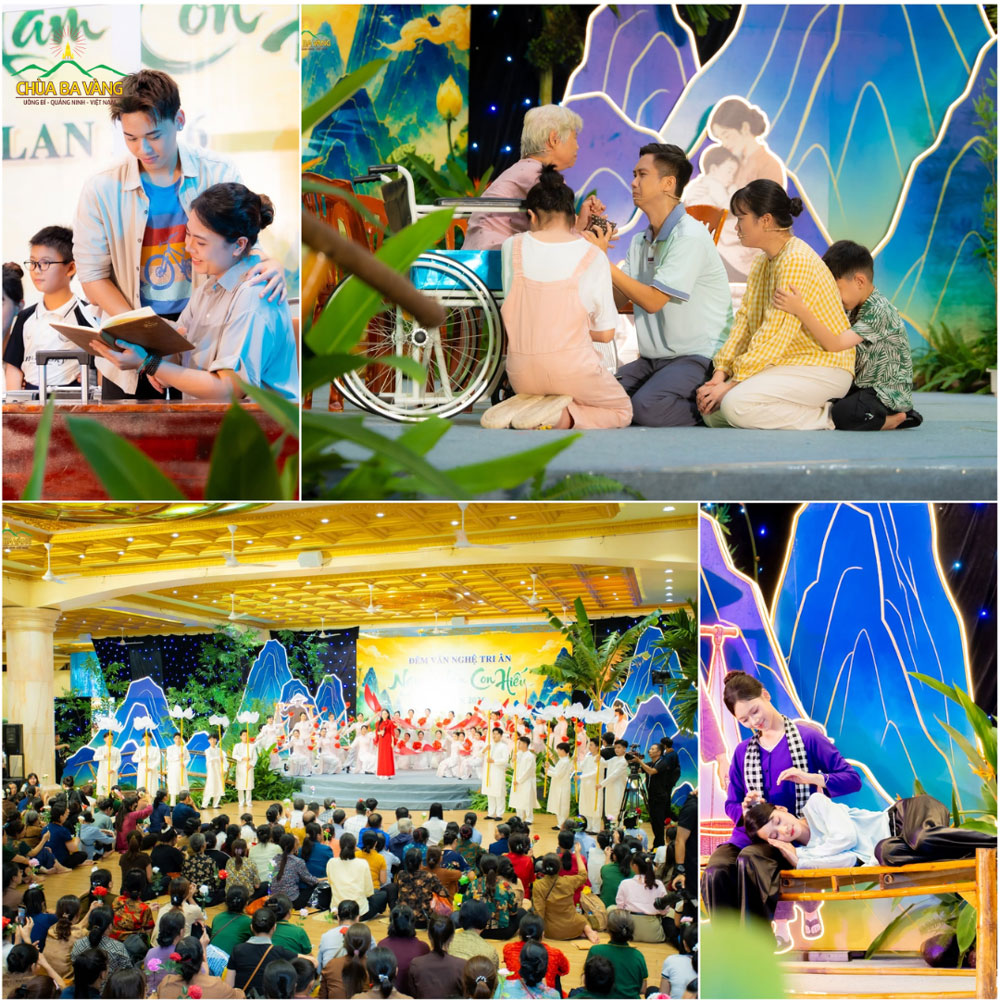 Những “câu chuyện” đời thường được tái hiện chân thực trong đêm văn nghệ “Nguyện làm con hiếu”