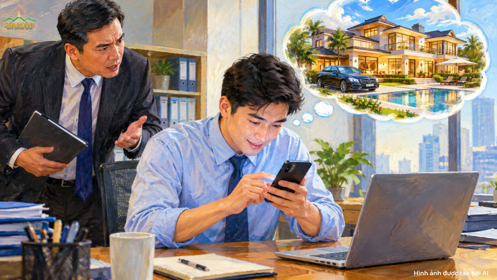 Sự phát triển của mạng xã hội dễ khiến con người sa ngã vào thế giới ảo, khó dứt ra được (ảnh minh hoạ)