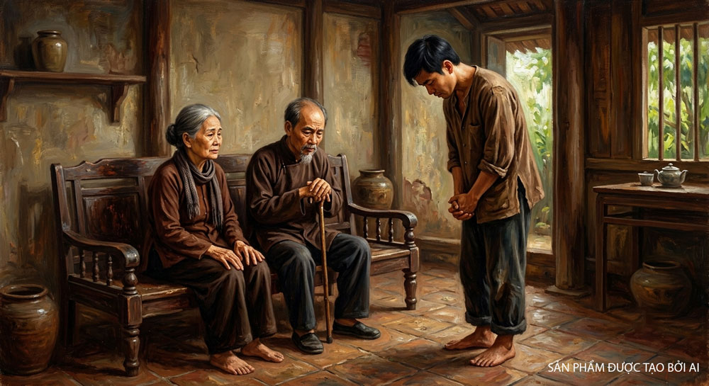 Khi đã lỡ nói nói, nên ăn năn sám hối, mong nguyện chừa bỏ lỗi cũ (ảnh minh họa)  