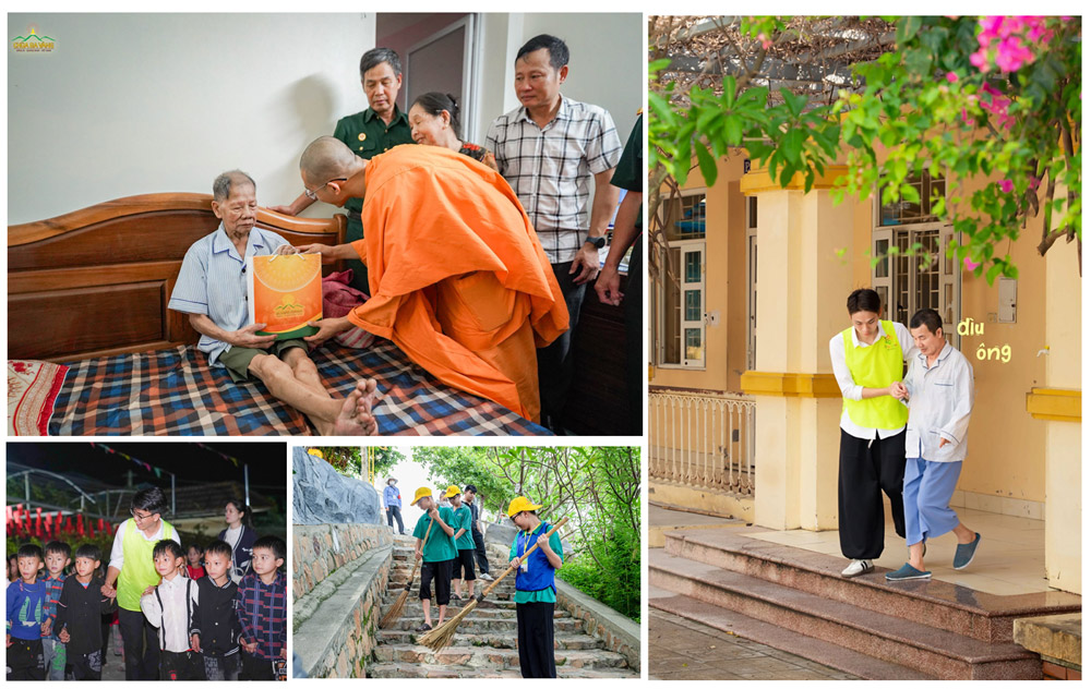 Khi ý hướng đến điều thiện lành, lời nói và hành động sẽ tạo ra nghiệp thiện; giúp gieo trồng nhân lành (ảnh minh họa)
