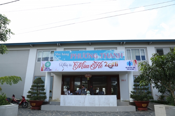 Khách sạn Phương Thanh - nơi tổ chức khóa tu mùa hè tỉnh Lai Châu.