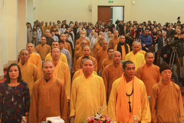 Lễ kỷ niệm 10 năm thành lập giáo hội Phật giáo Việt Nam tỉnh Quảng Ninh.