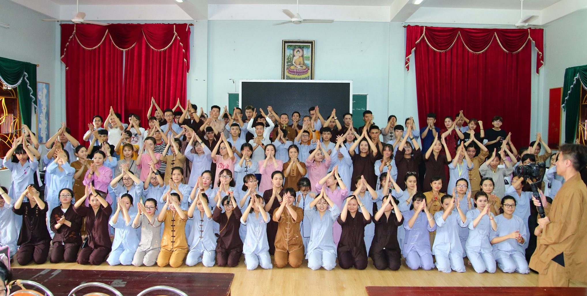 Gần 150 Tình Nguyện Viên Tham Gia Tập Huấn Khóa Tu Mùa Hè Chùa Ba Vàng 2019