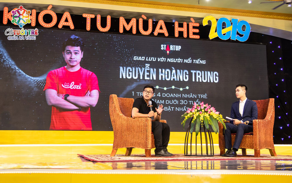 CEO Nguyễn Hoàng Trung gửi lời đến các bạn trẻ 