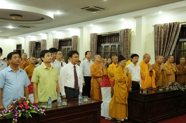Lễ kỷ niệm 35 năm thành lập Giáo hội Phật Giáo Việt Nam.