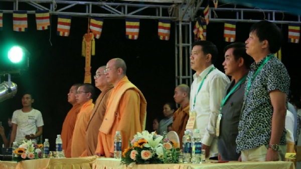 Buổi lễ có sự chứng dự của đại diên các cấp lãnh đạo ban ngành tỉnh Lai Châu.
