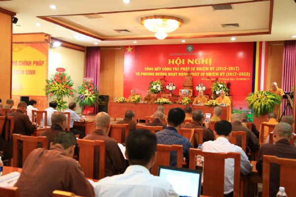 Hội nghị tổng kết công tác Phật sự Nhiệm kỳ I.