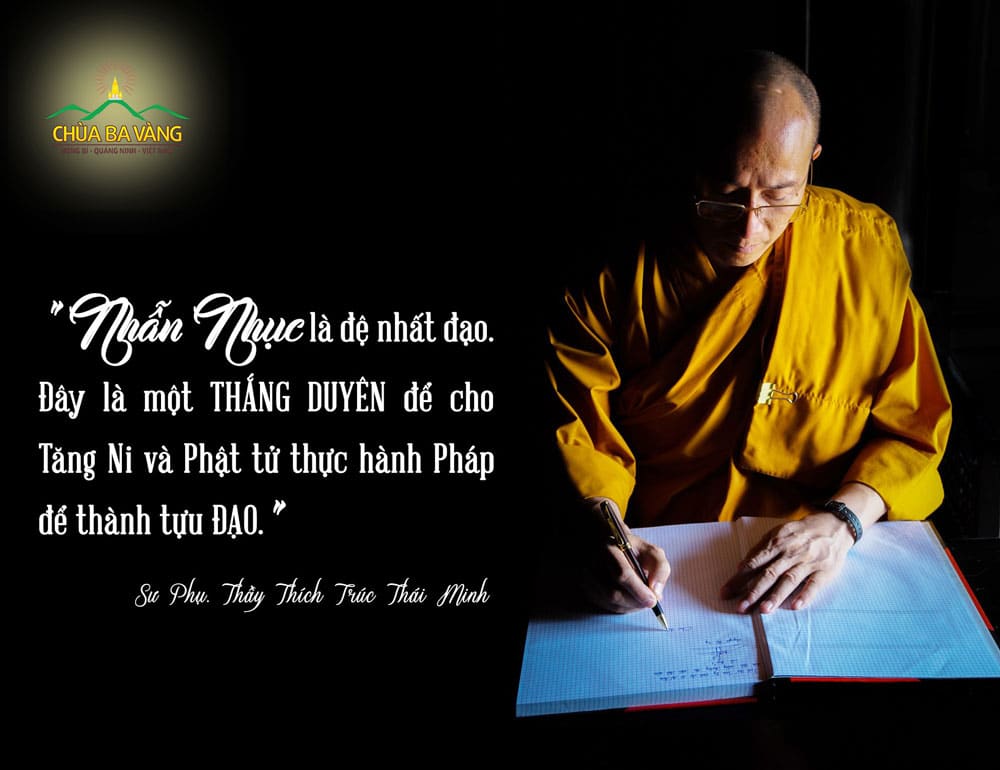 Lời dạy của Sư Phụ Thích Trúc Thái Minh đối với toàn thể chư Tăng Ni chùa Ba Vàng