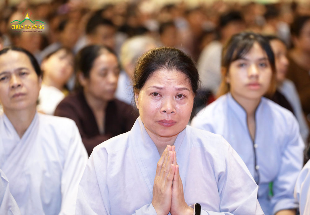 Phật tử xúc động khi được chiêm ngưỡng 4 thánh tích tại đất Phật