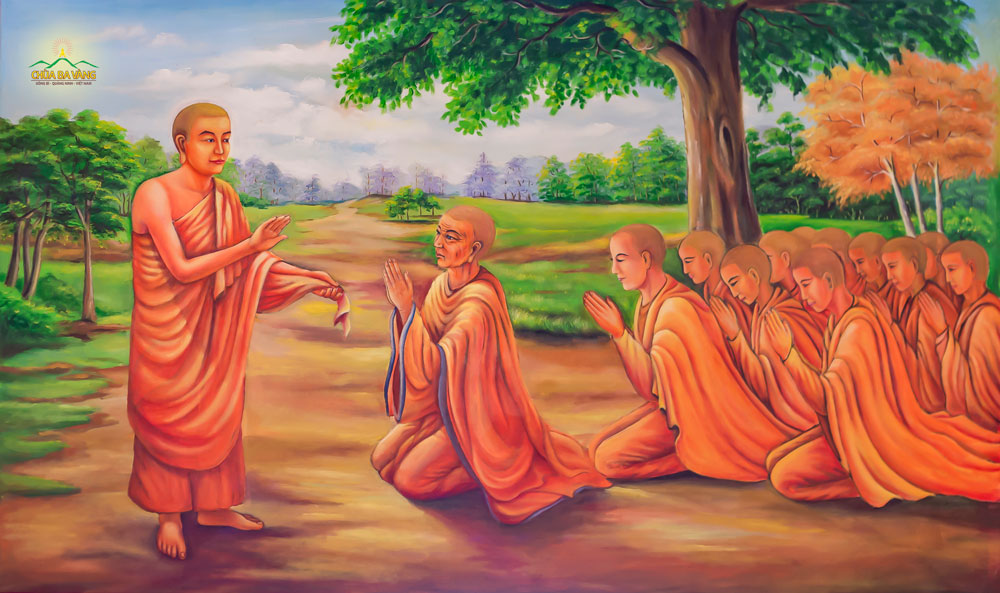 Lệnh bà Kiều Đàm Di thỉnh Tôn giả A Nan bạch Phật xin cho người nữ xuất gia