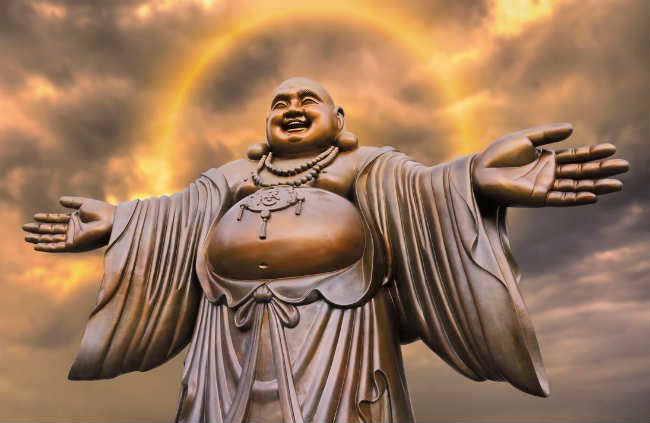Đức Phật Di Lặc là vị Phật tương lai trong cõi Ta Bà này (Nguồn: Internet)