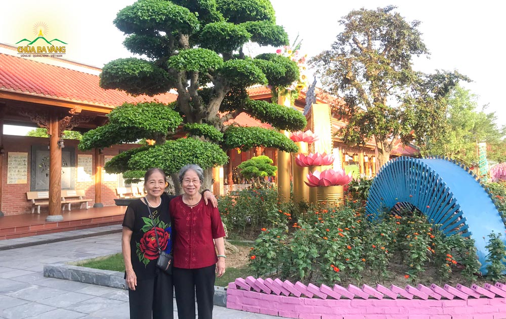 Phật tử Nguyễn Thị Huê hiện đang sinh sống tại quận Tân Bình, Tp Hồ Chí Minh