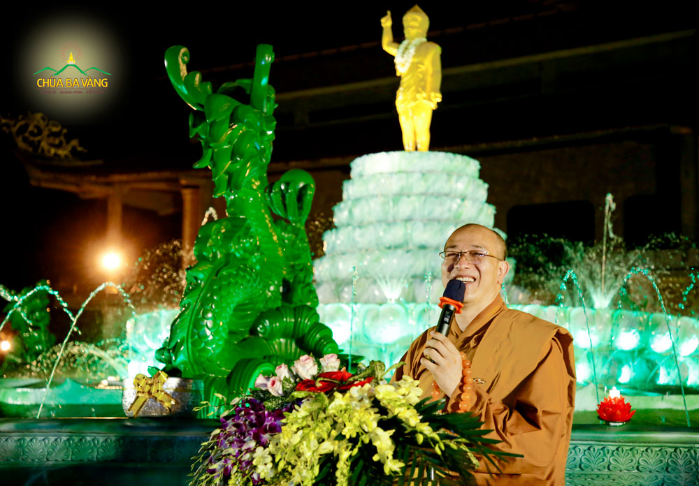 Sư Phụ Thích Trúc Thái Minh chia sẻ tâm nguyện của mình mong sao tinh thần của Phật Pháp sẽ được lan tỏa đến tất cả mọi người