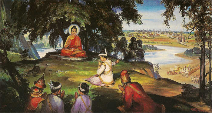Đức Phật dạy vua A-xà-thế bảy pháp khiến đất nước không bị diệt vong