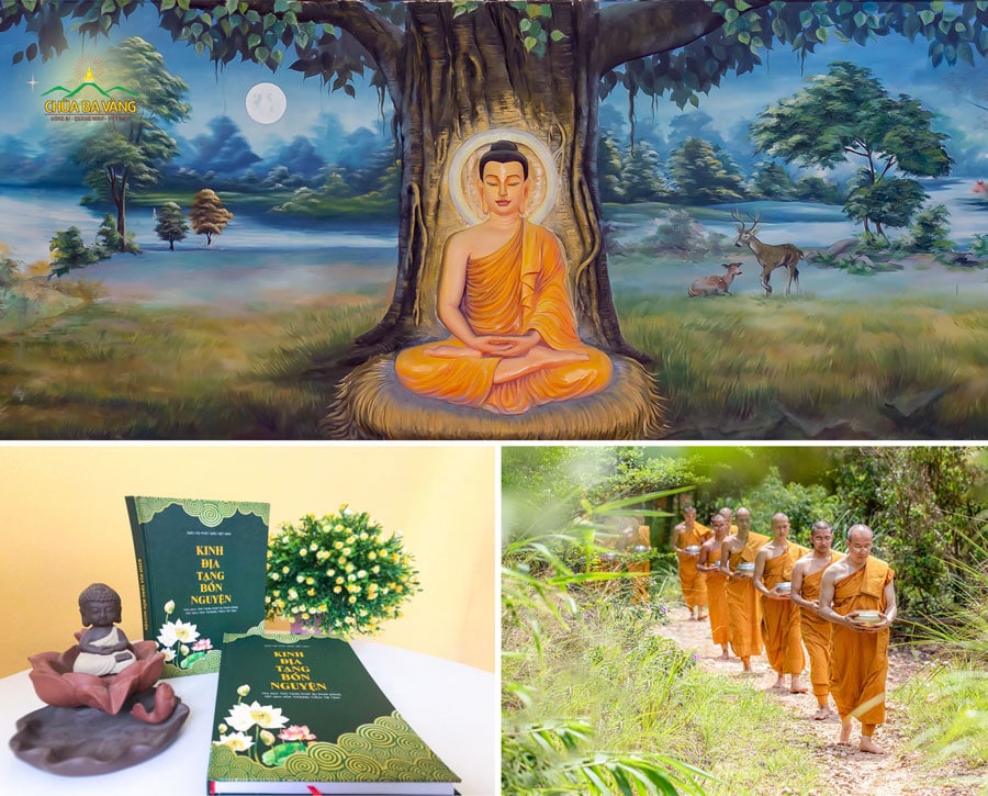 Thế gian trụ trì Tam Bảo là ba ngôi quý báu đang hiện hữu trên thế gian gồm Phật bảo, Pháp bảo và Tăng bảo
