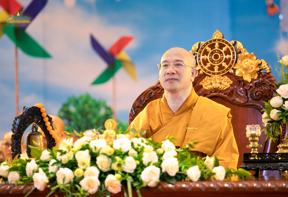 Sư Phụ Thích Trúc Thái Minh quang lâm chứng dự chương trình kính mừng Tự tứ - Kỷ niệm 21 năm Sư Phụ xuất gia