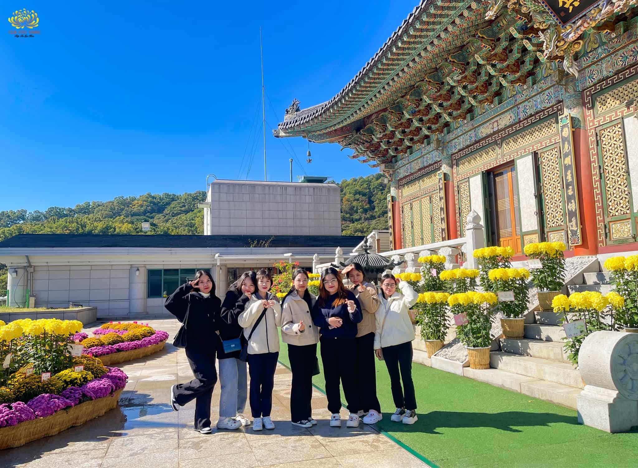 Đạo tràng PTXX - Seoul, Hàn Quốc check in tại chùa Quán Môn!
