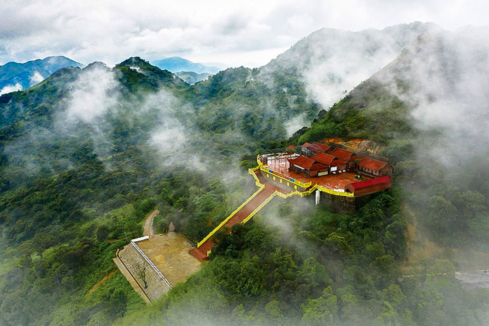 Hình ảnh am Ngọa Vân tại núi Yên Tử (Quảng Ninh) ngày nay (nguồn ảnh: Internet)