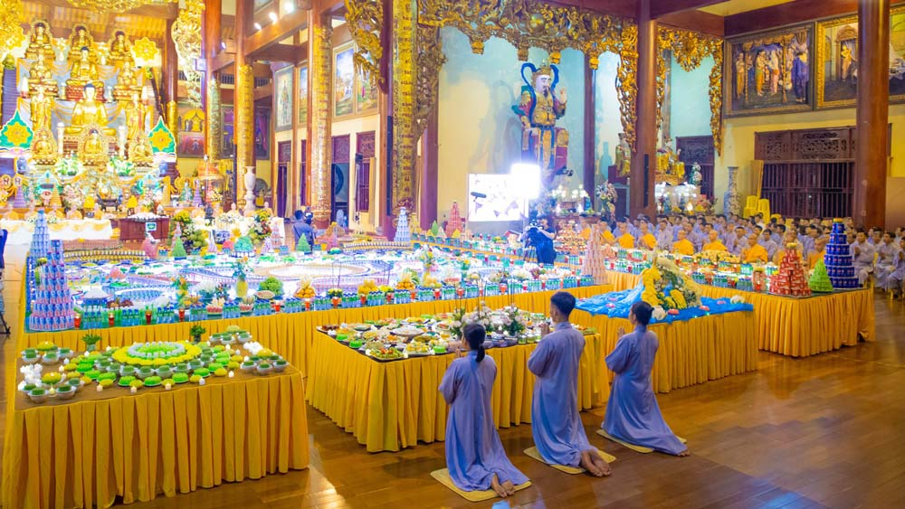 Trai đàn chẩn tế trang nghiêm, tố hảo, kết tinh lòng thành kính của Phật tử và nhân dân thập phương