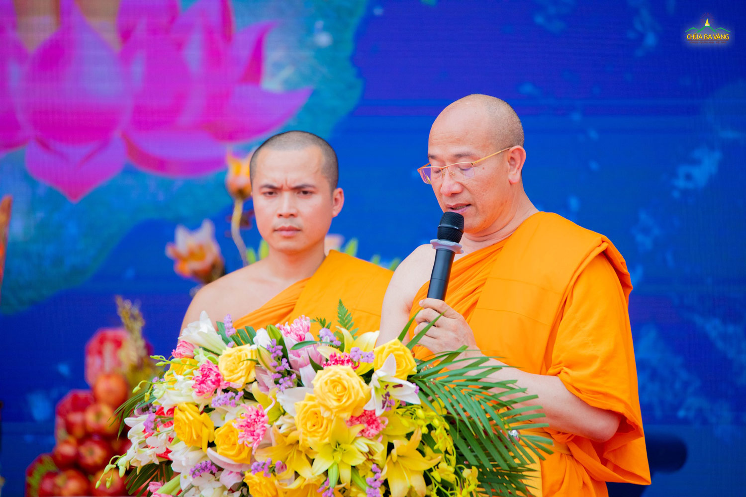 Thầy Thích Trúc Thái Minh phát biểu tại Đại lễ Phật đản PL.2567 - DL.2023