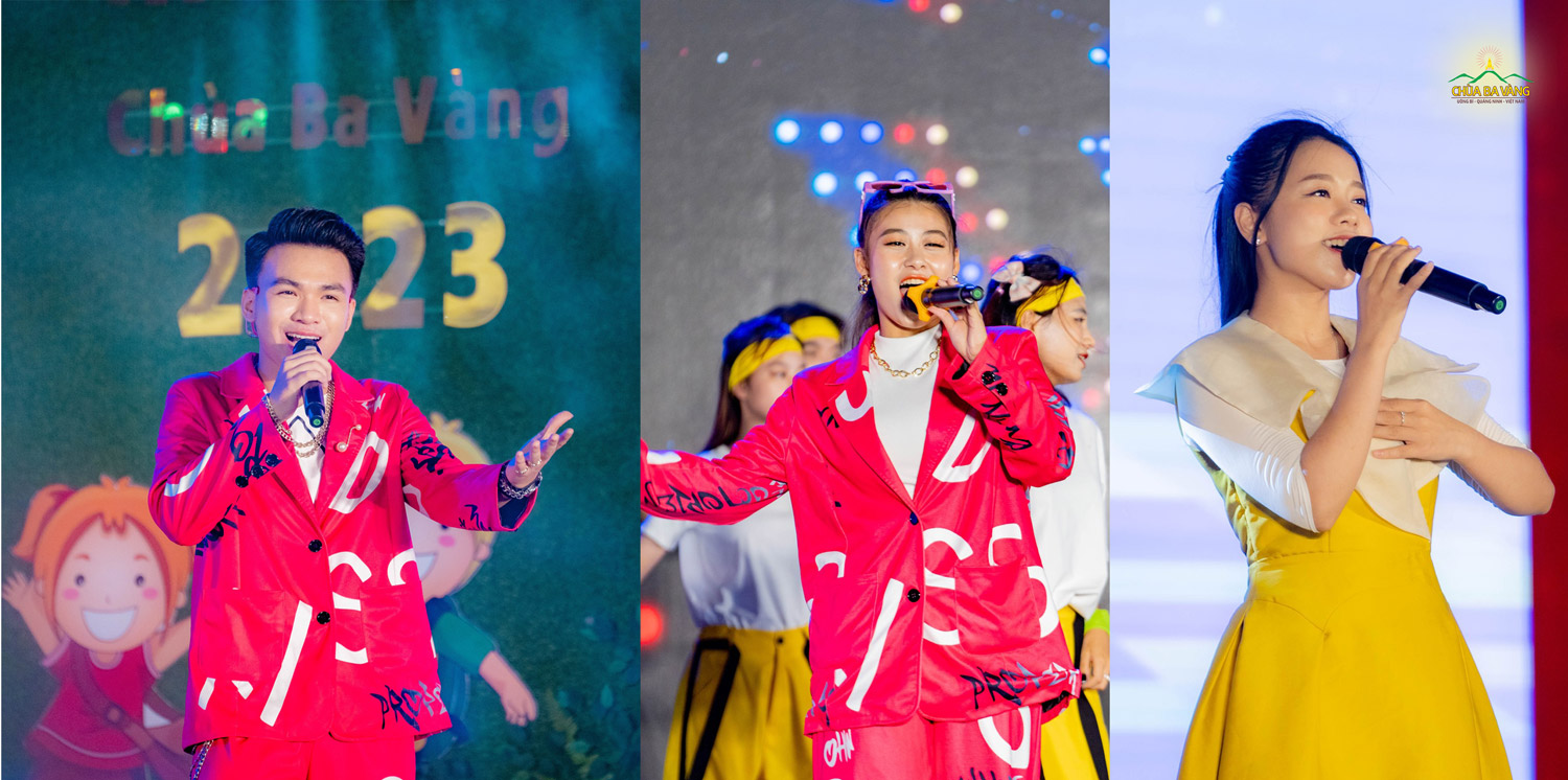 Ca sĩ Trọng Tín, Minh Ngọc, Huyền Trang thể hiện tài năng ấn tượng trong chương trình