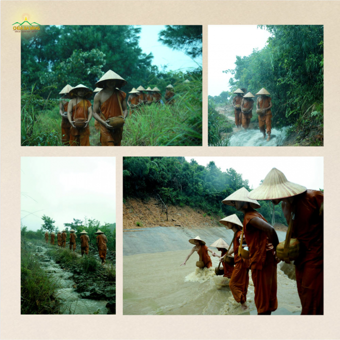 Chư Tăng chùa Ba Vàng tu tập hạnh đầu đà cao quý để giữ gìn Phật Pháp và làm lợi ích cho quần sinh
