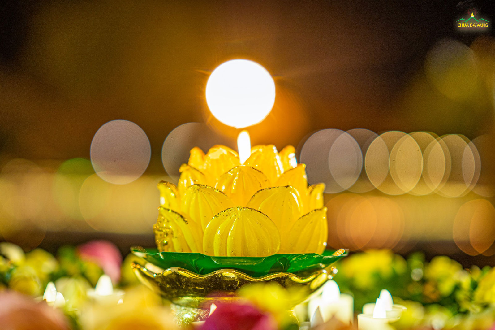 Đối với đạo Phật, ánh sáng là tượng trưng cho trí tuệ