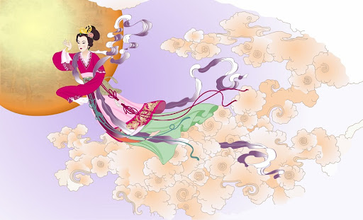 Tích truyện Hậu Nghệ - Hằng Nga cùng lọ thuốc tử thần (ảnh minh họa)