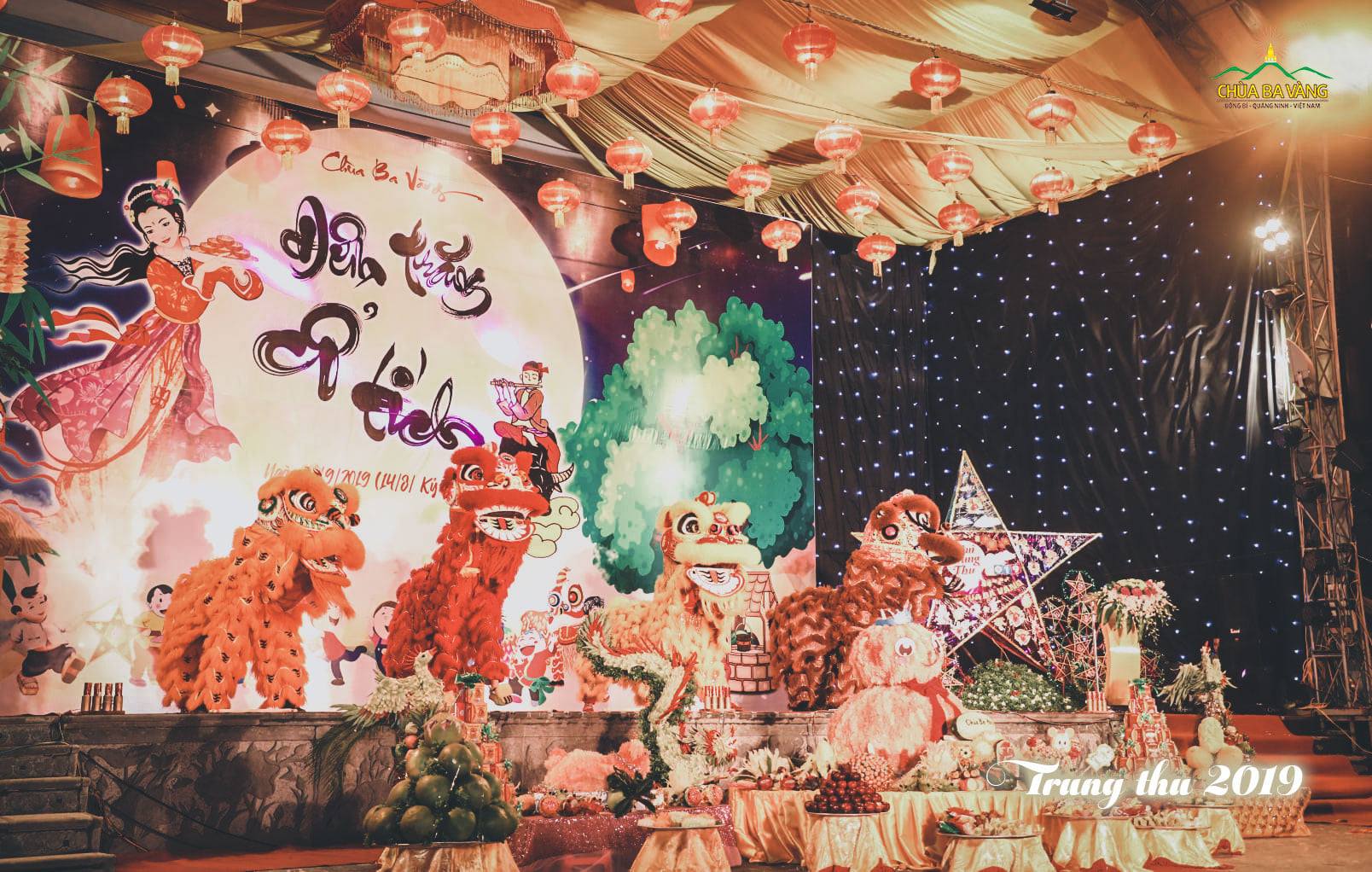 Tiết mục múa lân sư trong chương trình Trung thu 2019 -