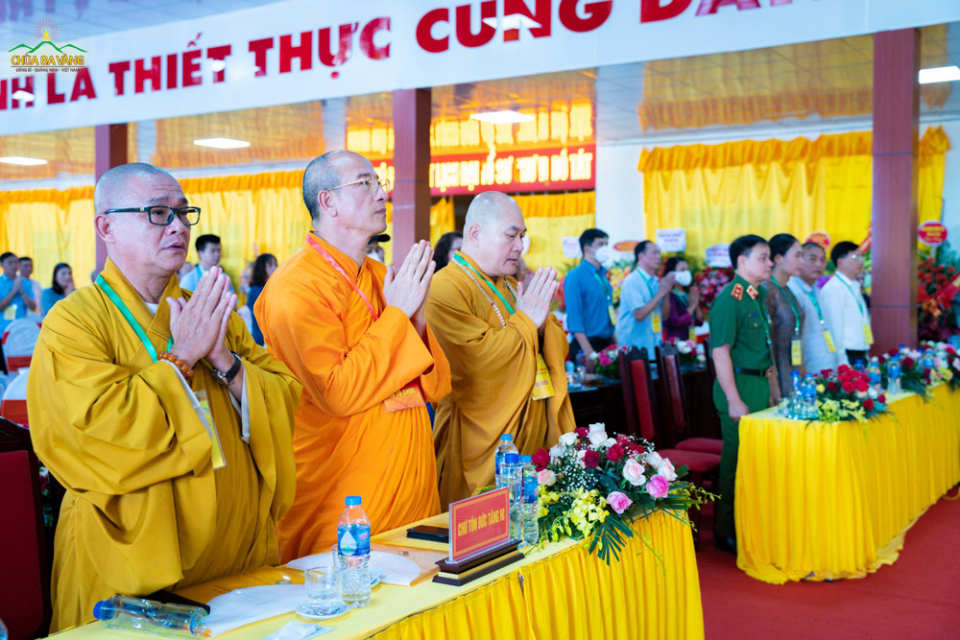 Đại đức Thích Trúc Thái Minh dự Đại hội Phật giáo tỉnh Lai Châu nhiệm kỳ III với vai trò thành viên Ban tổ chức