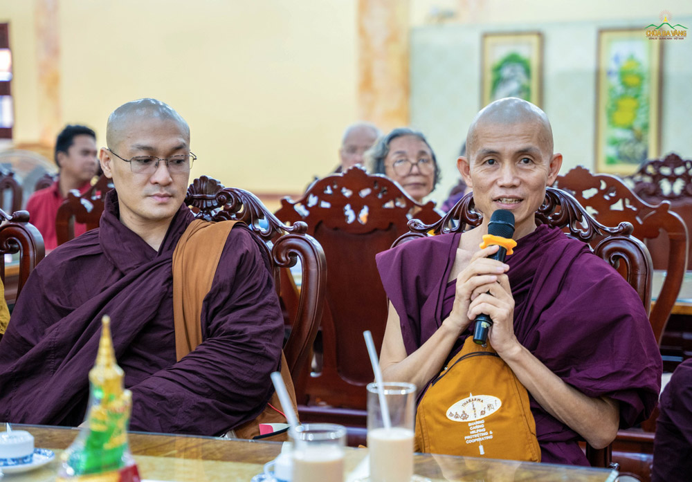 Thiền sư Thabarwa Sayadaw U Ottamasara có đôi lời chia sẻ