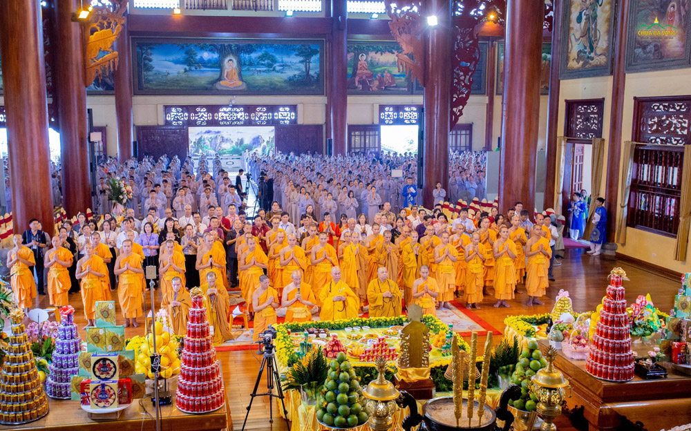 Đại lễ giỗ Tổ Trúc Lâm Ma Ha Sa Môn Tuệ Bích Phổ Giác lần thứ 266 được tổ chức vào ngày 23/8/Quý Mão (tức ngày 07/10/2023)