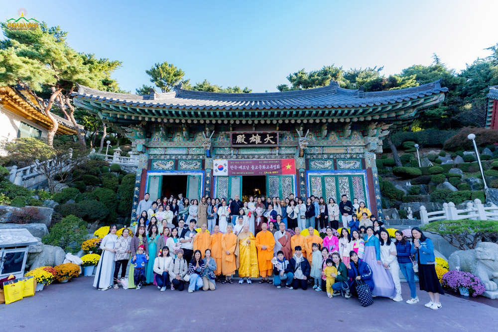 Một buổi gặp gỡ ý nghĩa, thắm tình đạo vị diễn ra tại chùa Hưng Luân (Thành phố Incheon, Hàn Quốc)