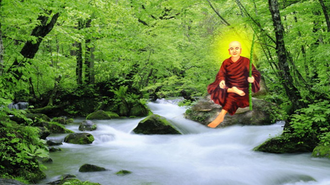 Phật hoàng Trần Nhân Tông bỏ ngai vàng, vào rừng tu hành miên mật pháp hạnh đầu đà (ảnh minh họa)  